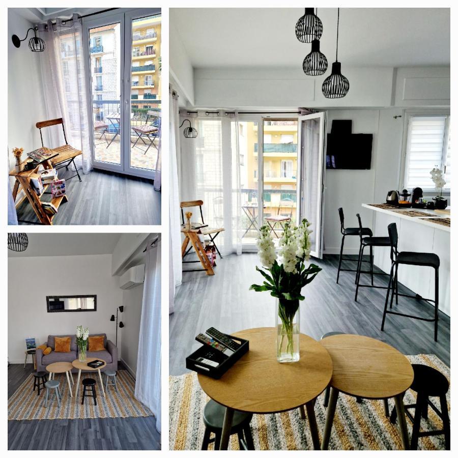 Nice Charmant 3 Pieces Proche Mer Parking Buitenkant foto